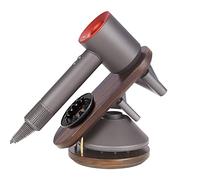 Livoccur Supporto magnetico per asciugacapelli Dyson Supersonic, espositore magnetico in legno per asciugacapelli Dyson Supersonic, compatibile con tutti i modelli Dyson Supersonic