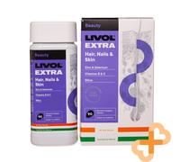 LIVOL Extra Capelli Unghie Pelle Zinco Selenio Vitamina B E C Silica 90 Tablet