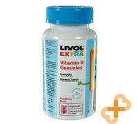 LIVOL Extra Vitamina D3 60 Gummies Immunità Ossa E Denti Integratore Bambini