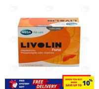 Livolin Forte Liver Cleanse Detox integratore vitaminico anni '50