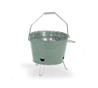 Livoo - Barbecue a carbone portatile DOC327C - ø27 cm di cottura, altezza 24 cm, acciaio zincato