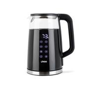 Livoo - Bollitore digitale a temperatura variabile DOD198-2200W, temperatura regolabile, 100 °C, vetro borosilicato