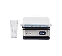 Livoo - Fornello per uova DOC290-6 uova, 400 W, bicchiere dosatore incluso, mantenimento al caldo