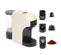 Livoo - Macchina da caffè multi-capsula 4 in 1 DOD217C - 1400W, 20 bar, 7 livelli di volume, compatibile Nespresso*, Dolce Gusto*, cialde tipo Senseo** e caffè macinato