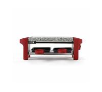 Livoo macchina per raclette 2 persone 350w rosso doc156rc