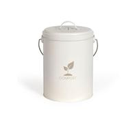LIVOO Secchio per compost MES154C 6L Ø18 cm altezza 23 cm con filtro in carbone integrato