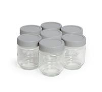 Livoo set 7 vasetti per yogurtiera dop180 dop180ac1