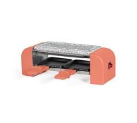 Livoo - Set per raclette 2 persone Livoo X Marmiton DOC306-450W, 5 ricette incluse - senza PFAS