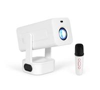 Livoo - Videoproiettore portatile Android 13.0 DV157W - Compatibile con 4K, Proiezione da 1 a 3 m, per schermo da 40 a 120 pollici, formato 4:3 e 16:9