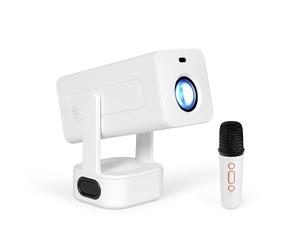Livoo - Videoproiettore portatile Android 13.0 DV157W - Compatibile con 4K, Proiezione da 1 a 3 m, per schermo da 40 a 120 pollici, formato 4:3 e 16:9