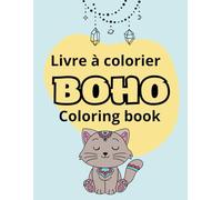 Livre à colorier BOHO coloring book