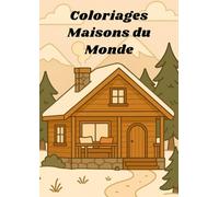 Livre coloriage: maisons du monde