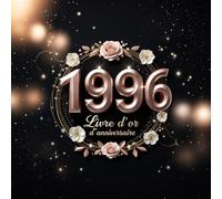 Livre d’or d’anniversaire 30 ans - Édition luxe rose gold et fleurs élégantes