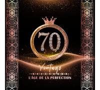 Livre d’Or d’Anniversaire 70 Ans - Rose Gold : Un Trésor de Souvenirs Inoubliables: 120 pages blanches/ 21 cm x 21 cm/ Couverture souple