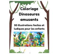 Livre de Coloriage Animaux de la Jungle - Pour Enfants de 4 à 8 Ans | Activités Créatives et Ludiques: 50 illustrations amusantes à colorier - ... | Développe la créativité et la concentration