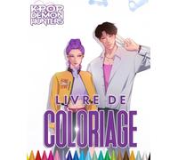 Livre De Coloriage Anime: Coloriage fille collège | Manga coréen et scènes épiques