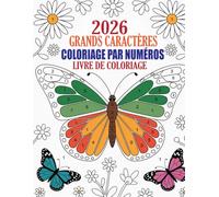livre de coloriage couleur par numéro: Magnifiques animaux, motifs et paysages à colorier par numéros