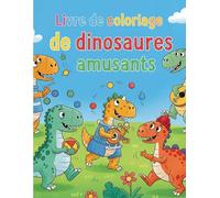 Livre de coloriage de dinosaures amusants