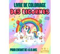 LIVRE DE COLORIAGE DES LICORNES
