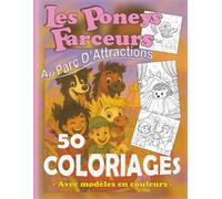 Livre de Coloriage des Poneys Farceurs au Parc d'Attractions: Avec pleins d'animaux rigolos et modèles en couleurs