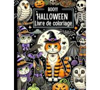 livre de coloriage halloween