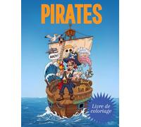 Livre de coloriage pour garçons - Pirates