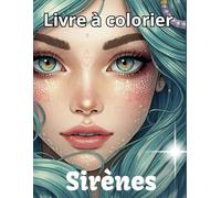 Livre de coloriage sirènes