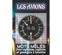 Livre de mots cachés - Thème avions: Turbulences garanties pour vos neurones
