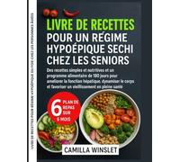 LIVRE DE RECETTES POUR RÉGIME HYPOÉPIQUE DU FOIE CHEZ LES PERSONNES ÂGÉES