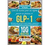 Livre de recettes pour un régime pauvre en graisses et GLP-1