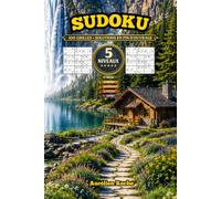 Livre de Sudoku: 100 grilles • 5 niveaux de difficulté • Solutions incluses 6 × 9 pouces