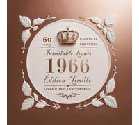 Livre d'Or Anniversaire 60 Ans - Style Chic Rose Gold - Édition Limitée Vintage Élégante