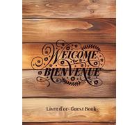 Livre d'Or: Couverture RIGIDE | Location Saisonnière, Airbnb, Gîte, Hôtel, Maison d'Hôte, chalet, Vacance à la Campagne, Montagne, Mer | Livret ... pour tout type d'Hébergement Touristique