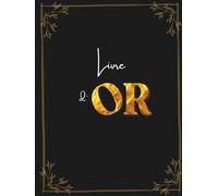 Livre d'Or élégant: Version Noir et Doré; Un carnet raffiné pour recueillir les mots doux lors de vos plus beaux moments