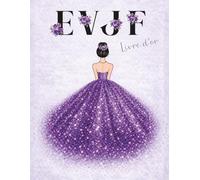 Livre d'Or EVJF: Le carnet souvenir de mon EVJF - Enterrement de Vie de Jeune Fille | Cadeau original future mariée | Livre à compléter avec ... et pages souvenirs | Couleur lilas, violet