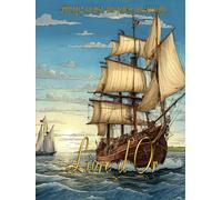 Livre d'Or Thème "Bateaux": Un mariage, un anniversaire, un départ en retraite, des instants magiques… et vos mots pour les graver à jamais... | Format A4 | 100 pages à remplir. version Rigide