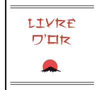 Livre d'Or Thème Japon: Gardez la trace précieuse de vos plus beaux moment avec ce livre d'or Tout Evénement | Cerisier Japonais | Livre d'or Mariage ... Gîte, chambres d'hôtes, Hôtel | Rouge