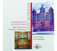 Livre D'orgue De Carpentras (Dufourcet-hakim) (CD) Album