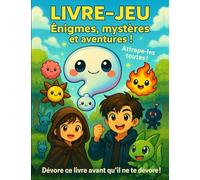 LIVRE-JEU Énigmes, mystères et aventure !