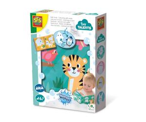 Livre pour le bain - Coloriage a l'eau - SES CREATIVE
