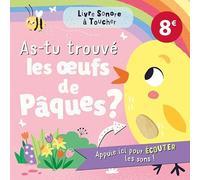Livre sonore à toucher - as-tu trouvé un oeuf de pâques ?