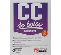 livro cc de bolso codigo civil sem autor 2019