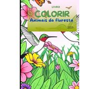 Livro Colorir: Animais da floresta