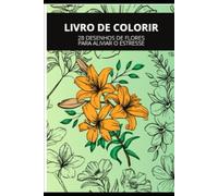 Livro Colorir: Flores