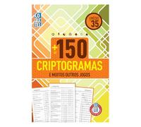LIVRO COQUETEL MAIS DE 150 CRIPTOGRAMAS NÍVEL MÉDIO ED 35