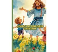 Livro cristão para colorir com 80 desenhos 3D