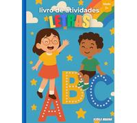 Livro de atividades com letras