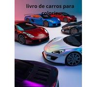 Livro de carros para colorir