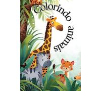 Livro de colorir animais com 50 desenhos diferentes
