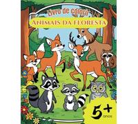 Livro de Colorir: Animais da floresta